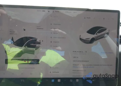 2025 Tesla Model 3 Long Range Rear-Wheel Drive/Standard Rear-Wheel Drive из США, поврежденный, VIN 5YJ3E1EA1SF033535